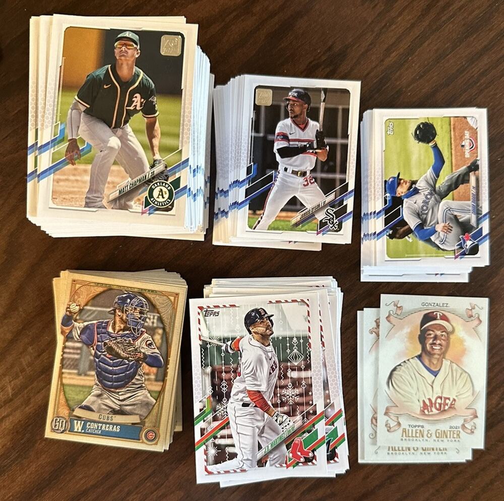 2021 Topps Baseball Mixed Series Lot Stars Veterans All Different 470 Cards